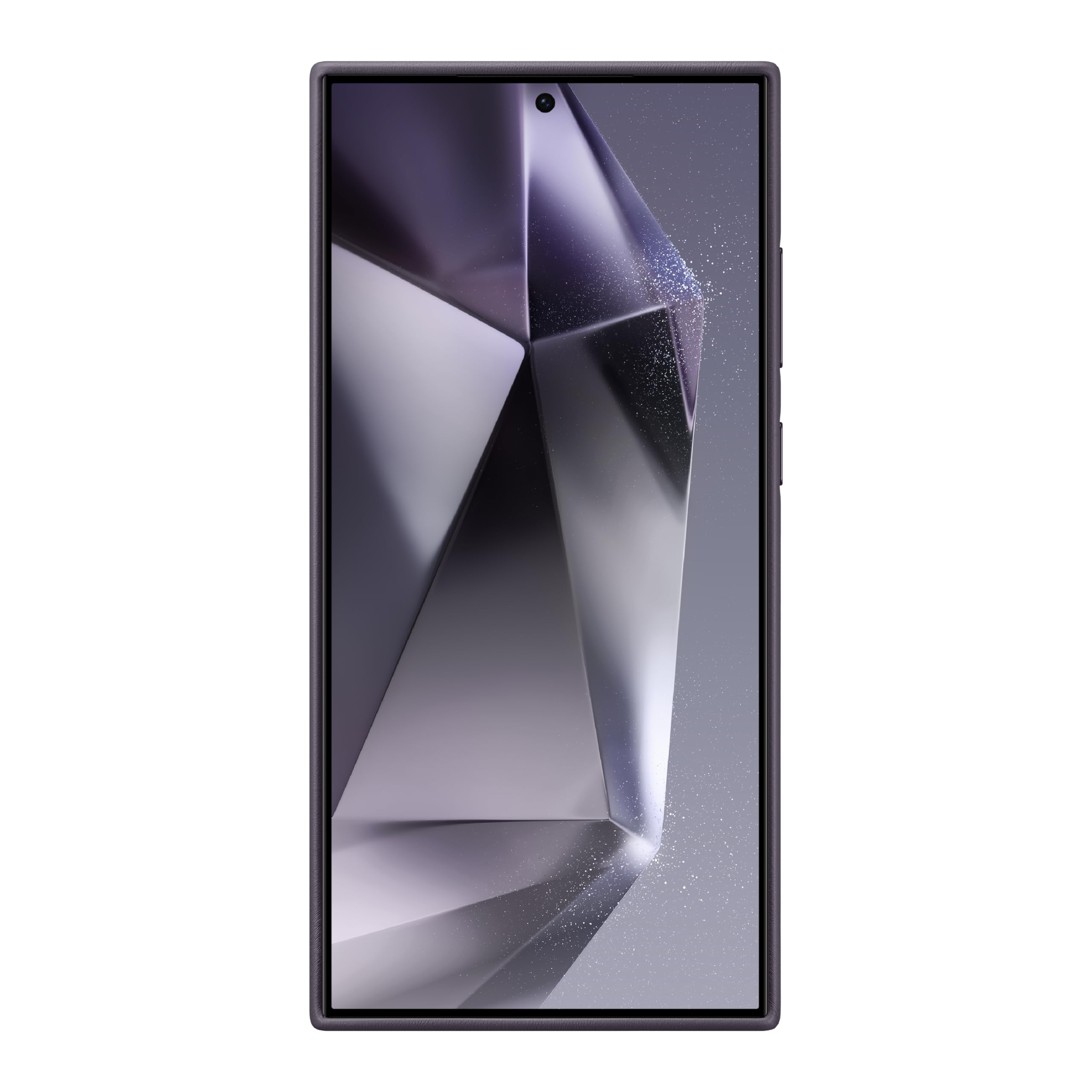 Foto 3 pulgar | Funda Para Teléfono Samsung Galaxy S24 De Piel Ultra Vegana Violeta Oscuro - Venta Internacional.