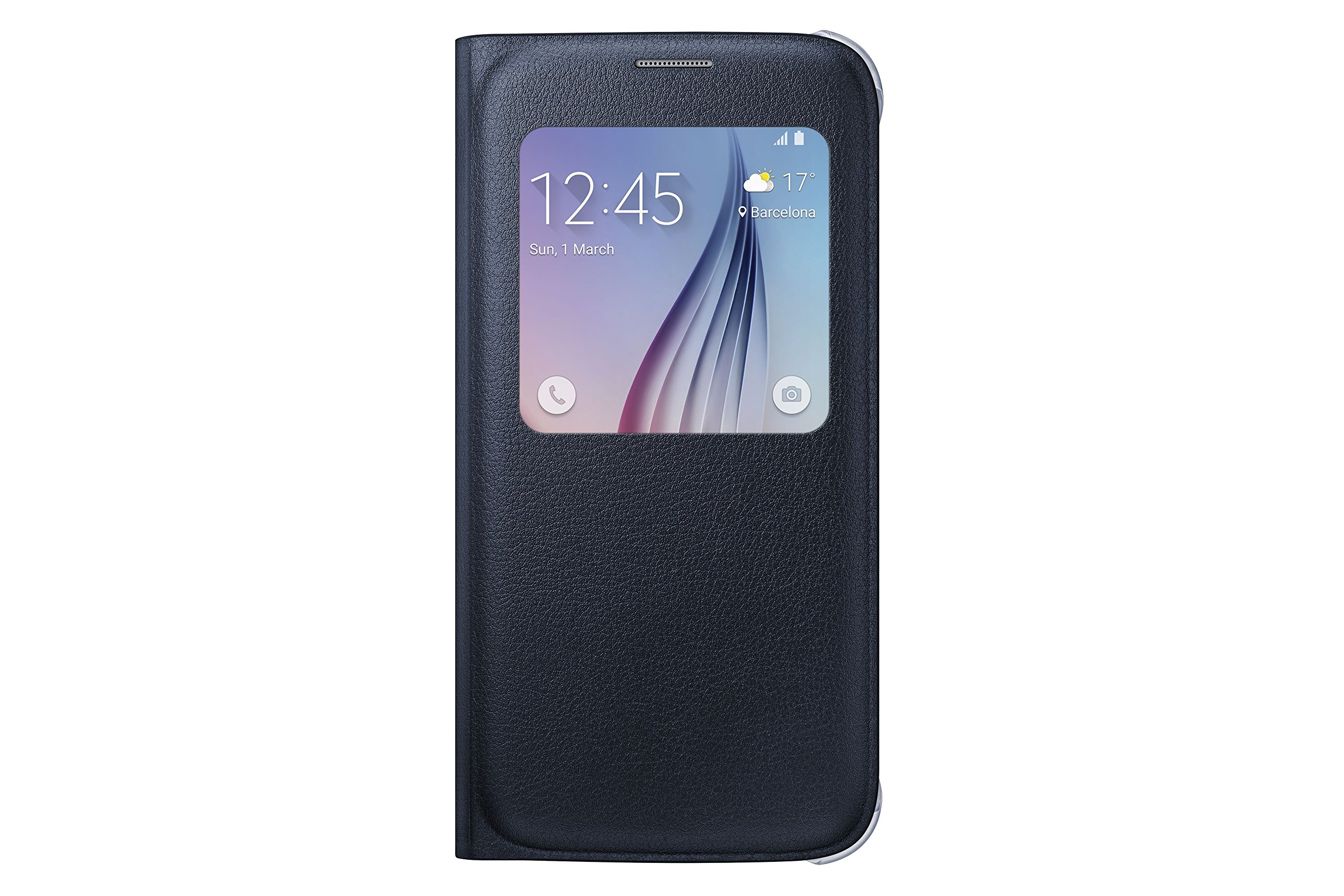 Foto 2 pulgar | Funda Con Tapa Samsung S-view Para Samsung Galaxy S6 Negra - Venta Internacional.