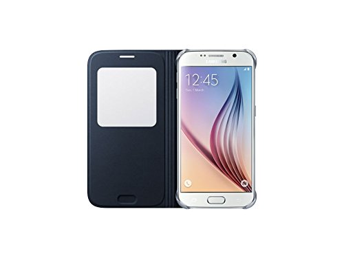 Foto 5 pulgar | Funda Con Tapa Samsung S-view Para Samsung Galaxy S6 Negra - Venta Internacional.