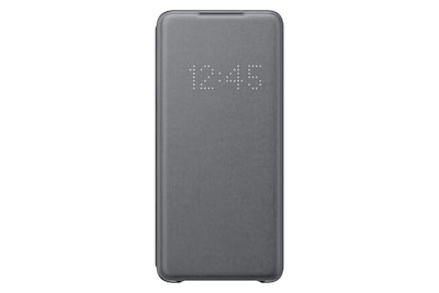 Foto 1 | Funda Led Tipo Cartera Para Samsung Galaxy S20+ Plus, Color Gris - Venta Internacional.