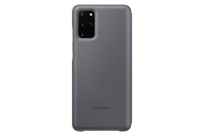 Foto 2 | Funda Led Tipo Cartera Para Samsung Galaxy S20+ Plus, Color Gris - Venta Internacional.