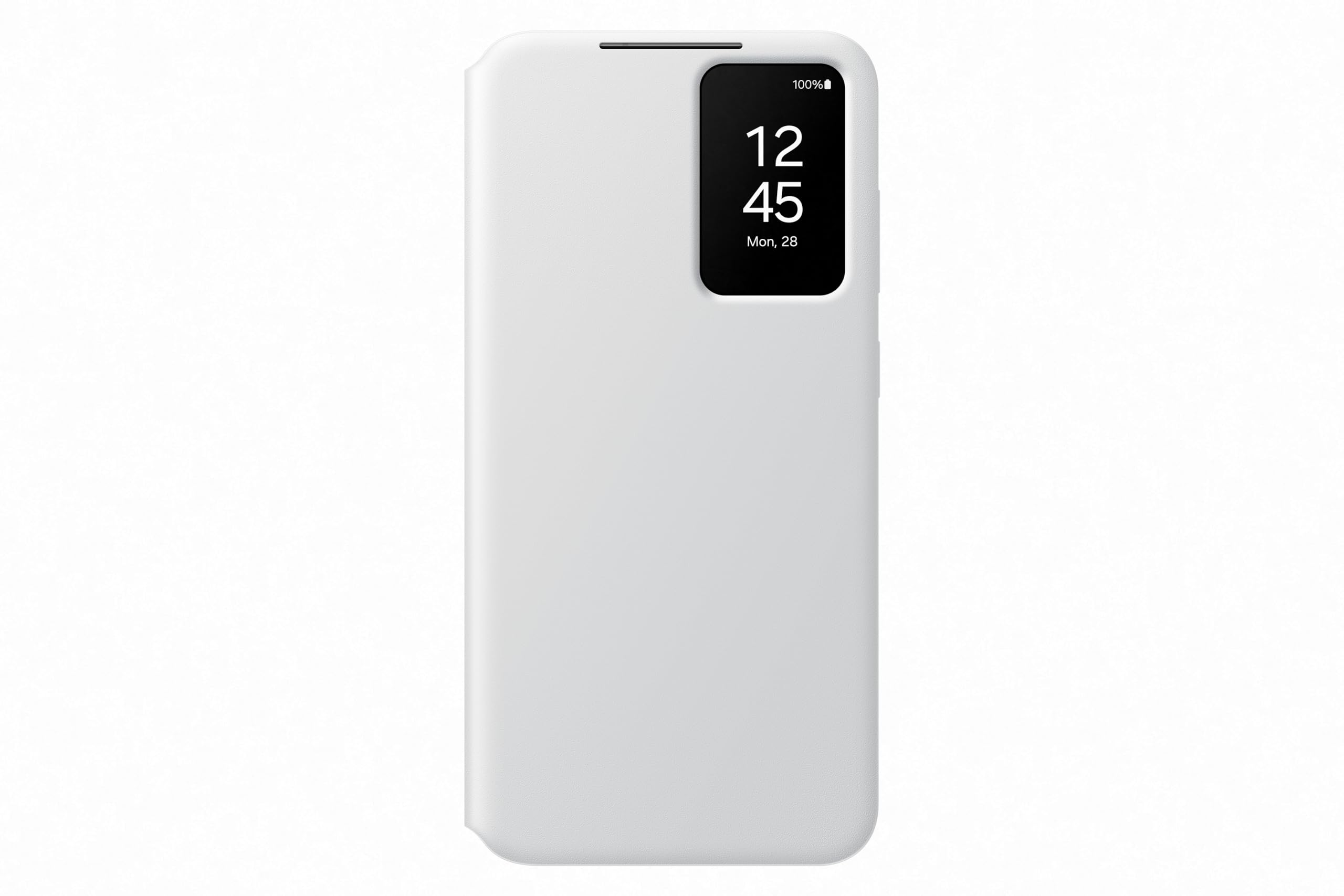 Funda Smart View Wallet Para Samsung Galaxy S24+, Color Blanco - Venta Internacional.
