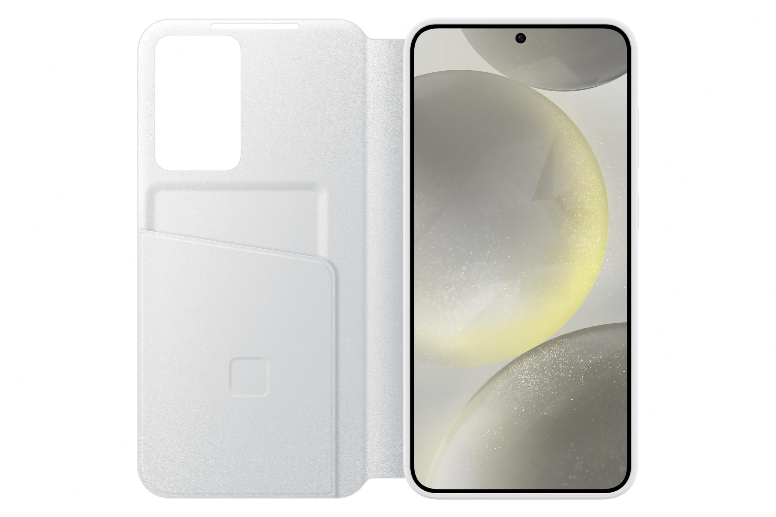 Foto 3 pulgar | Funda Smart View Wallet Para Samsung Galaxy S24+, Color Blanco - Venta Internacional.