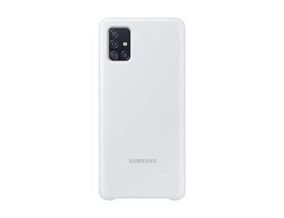 Foto 1 | Funda Para Teléfono Samsung Galaxy A51 Soft Touch Silicona Blanca - Venta Internacional.