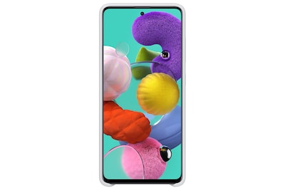 Foto 2 | Funda Para Teléfono Samsung Galaxy A51 Soft Touch Silicona Blanca - Venta Internacional.