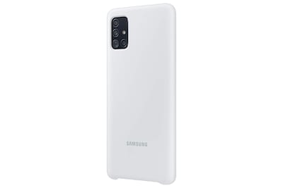 Foto 3 | Funda Para Teléfono Samsung Galaxy A51 Soft Touch Silicona Blanca - Venta Internacional.