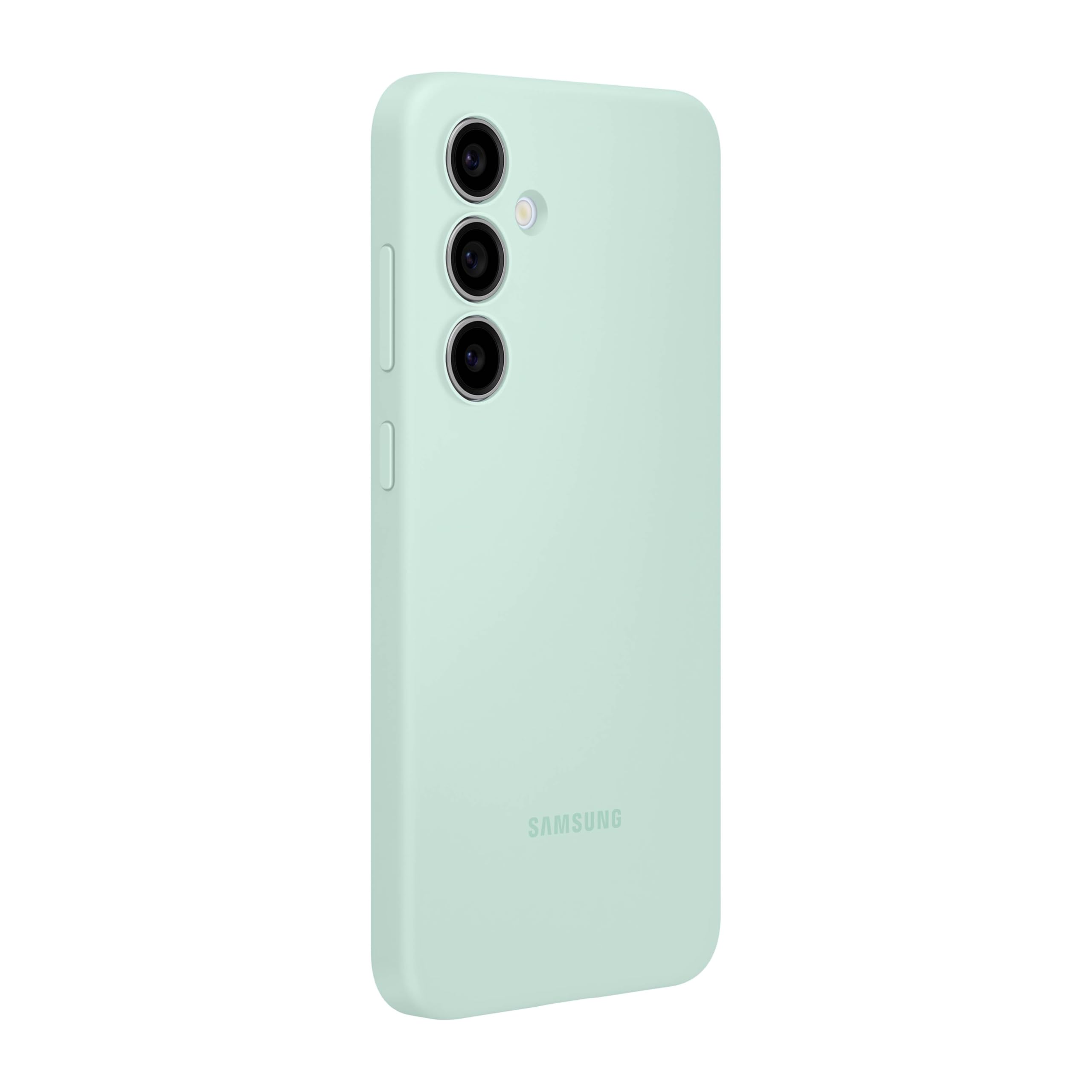 Foto 4 pulgar | Funda Protectora De Silicona Para Samsung Galaxy S24 Fe, Color Menta - Venta Internacional.