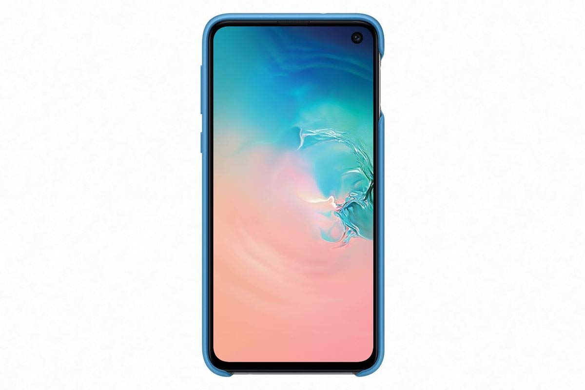 Foto 4 pulgar | Funda Para Teléfono Samsung Galaxy S10e Soft Touch Silicon Blue - Venta Internacional.