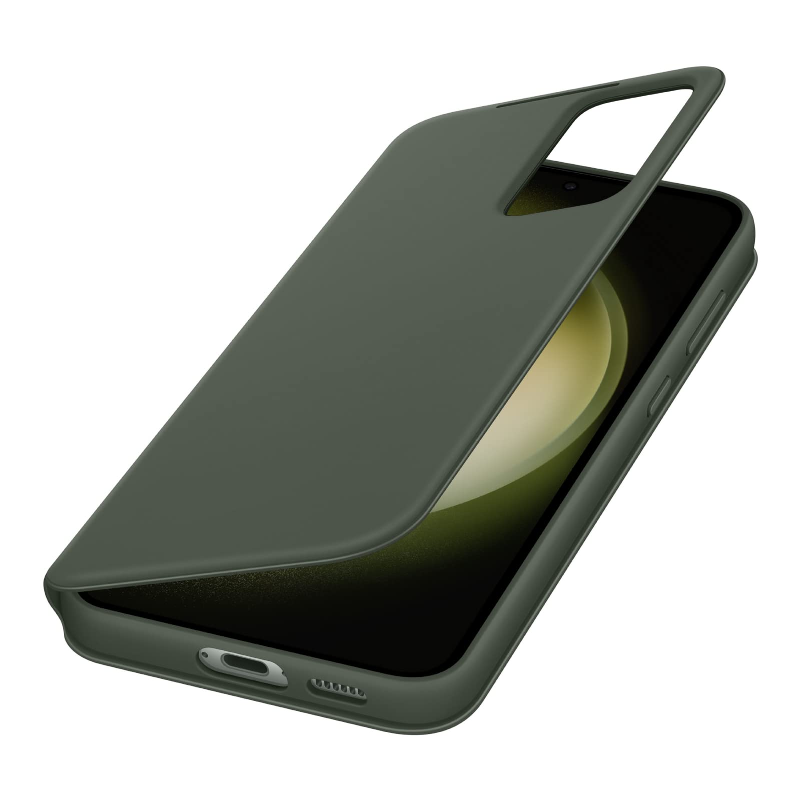 Foto 6 pulgar | Funda De Teléfono S-view Wallet Para Samsung Galaxy S23+ Plus, Color Verde - Venta Internacional.
