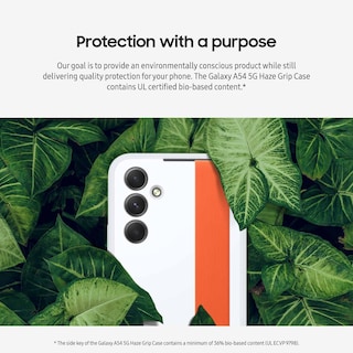 Foto 2 | Funda Para Teléfono Samsung Galaxy A54 5g Haze Grip Con Correas, Color Blanco - Venta Internacional.