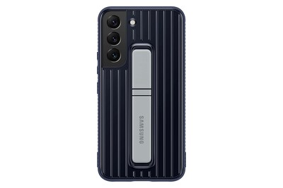 Foto 3 | Funda Protectora Para Teléfono Samsung Galaxy S22, Color Azul Marino - Venta Internacional.