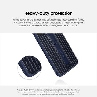 Foto 7 | Funda Protectora Para Teléfono Samsung Galaxy S22, Color Azul Marino - Venta Internacional.