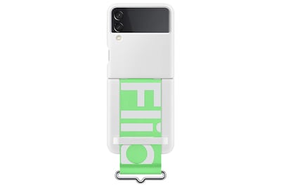 Foto 1 | Funda De Silicona Para Samsung Galaxy Z Flip 3, Color Blanco - Venta Internacional.