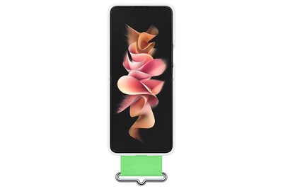 Foto 3 | Funda De Silicona Para Samsung Galaxy Z Flip 3, Color Blanco - Venta Internacional.