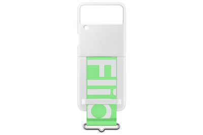 Foto 4 | Funda De Silicona Para Samsung Galaxy Z Flip 3, Color Blanco - Venta Internacional.