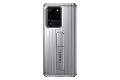 Foto 1 | Funda Acrílica Ultrarresistente Para Samsung Galaxy S20, Color Plateado - Venta Internacional.
