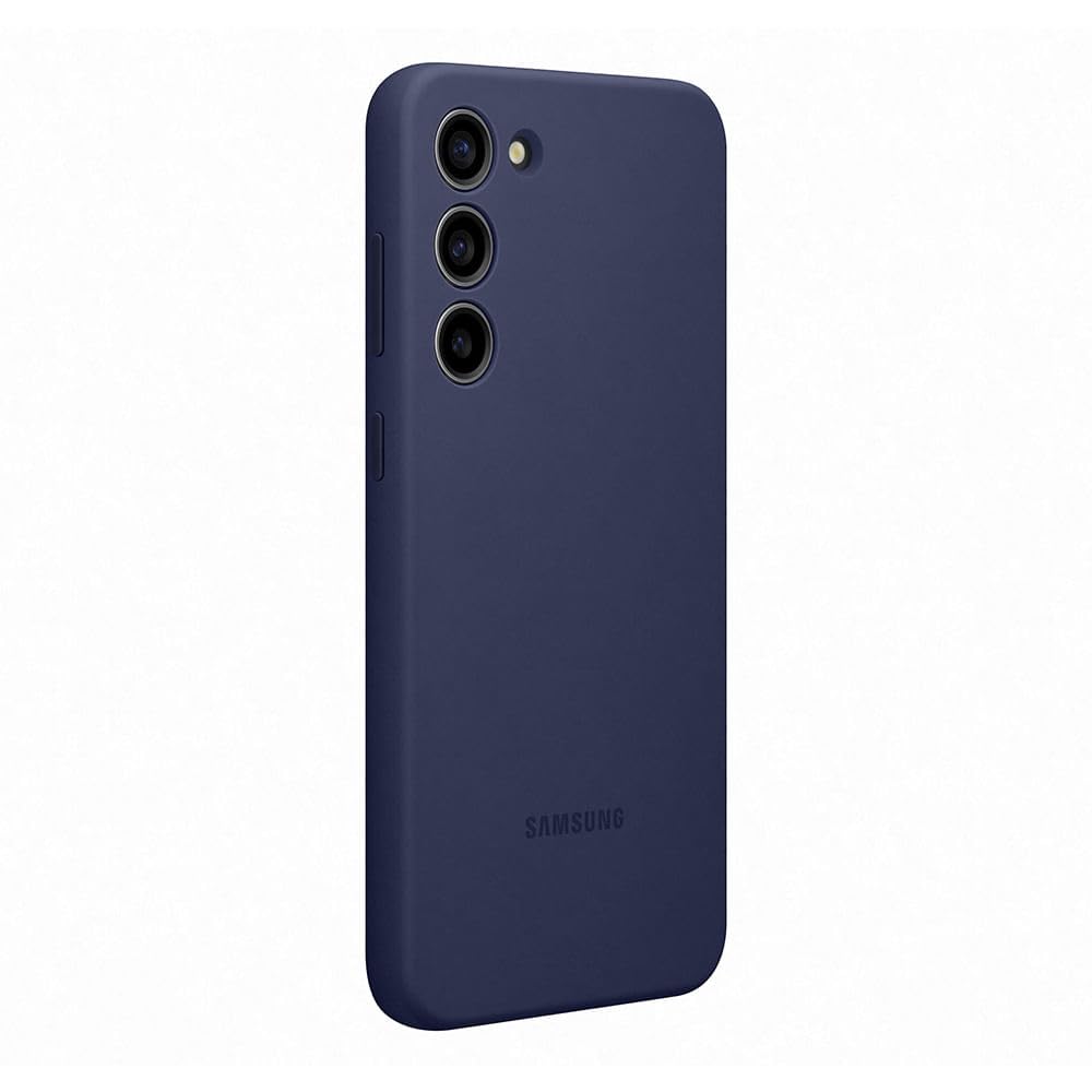 Foto 4 pulgar | Funda De Silicona Para Samsung Galaxy S23+, Color Azul Marino - Venta Internacional.