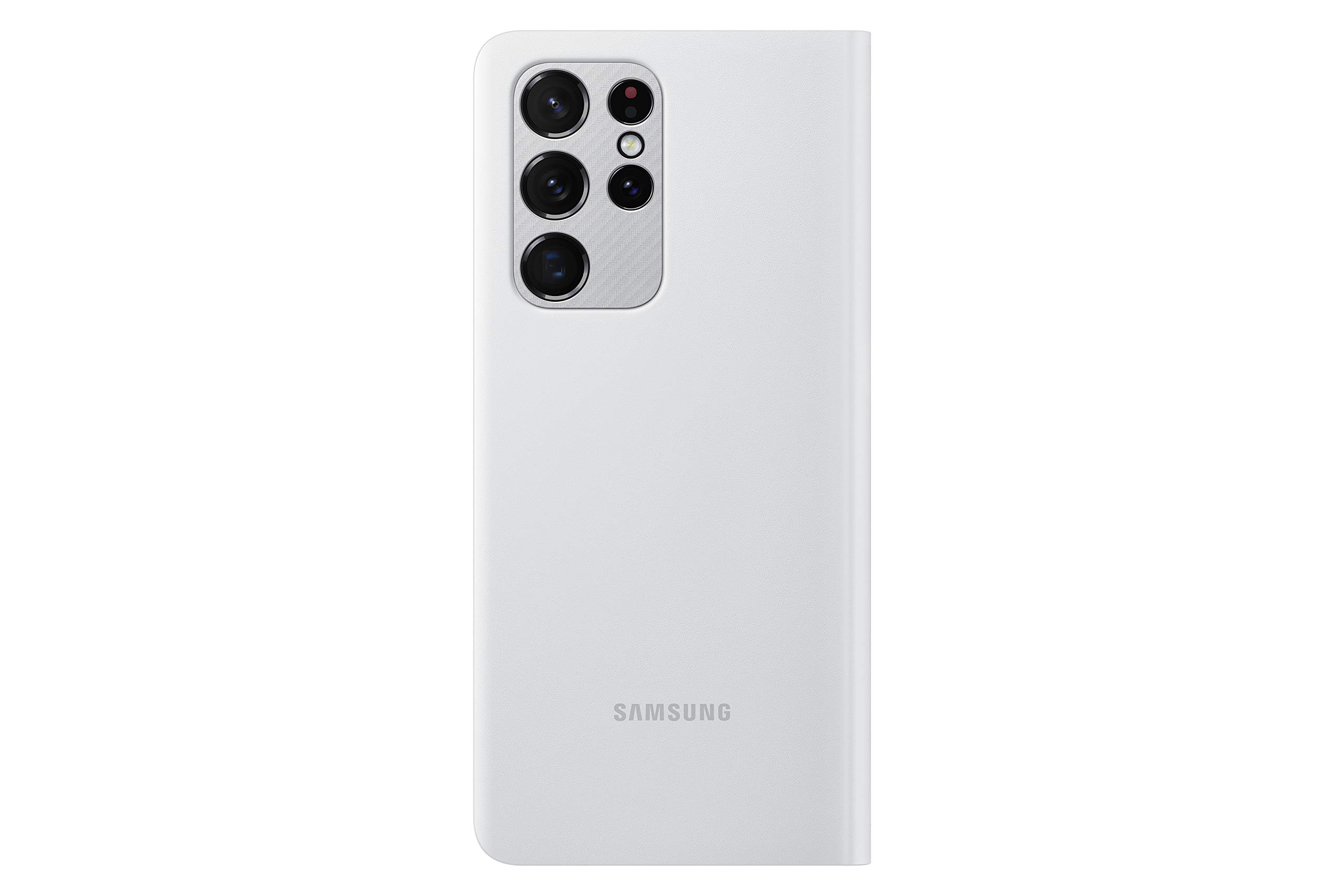 Foto 4 | Funda Tipo Cartera Para Samsung Galaxy S21 Ultra Led, Color Gris - Venta Internacional.