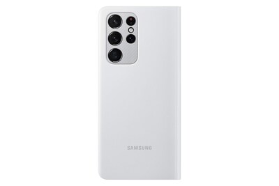 Foto 4 | Funda Tipo Cartera Para Samsung Galaxy S21 Ultra Led, Color Gris - Venta Internacional.