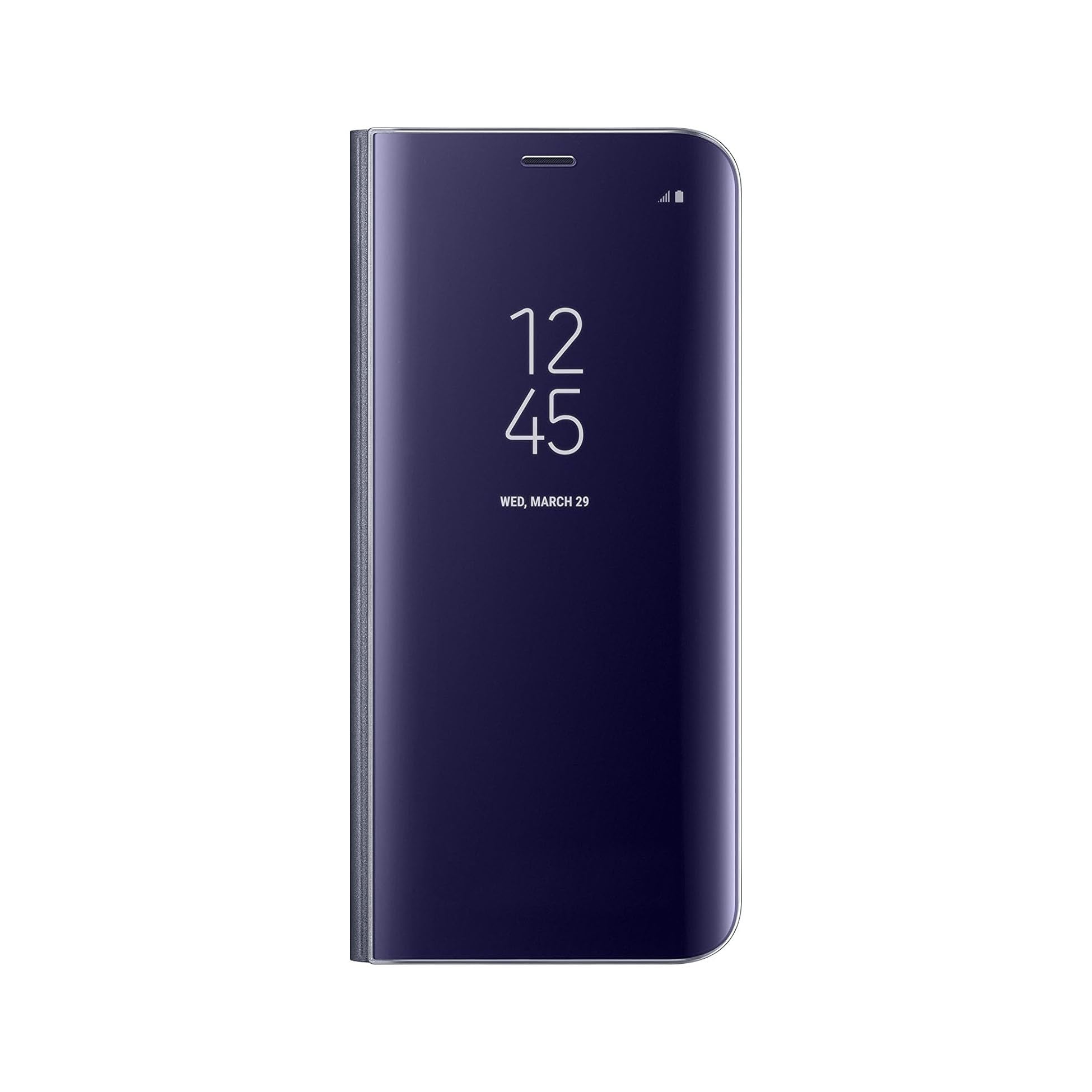 Funda Plegable Para Samsung Galaxy S8 S-view Con Soporte, Color Gris - Venta Internacional.