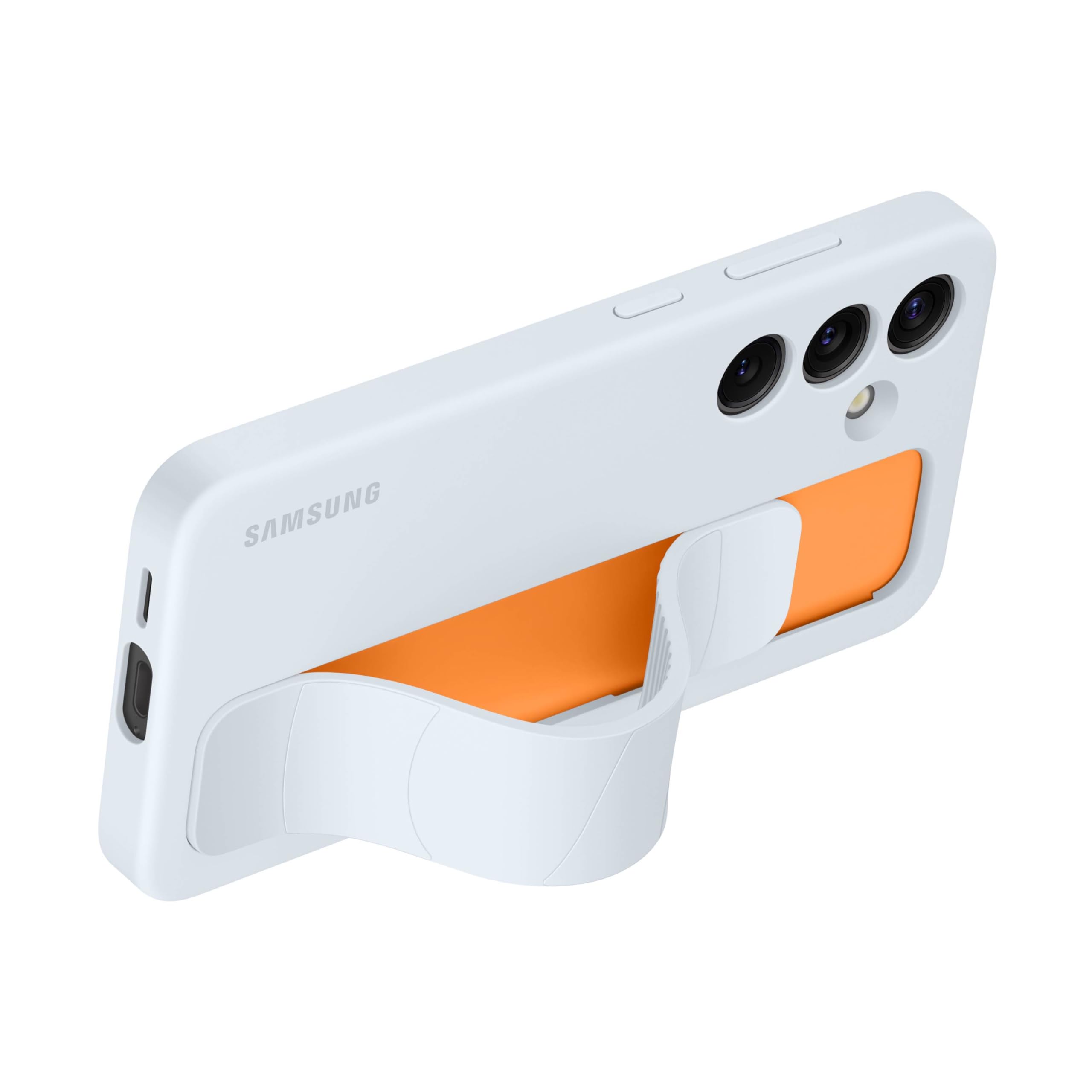 Foto 5 pulgar | Funda Para Teléfono Samsung Galaxy S24 Standing Grip, Azul Claro - Venta Internacional.