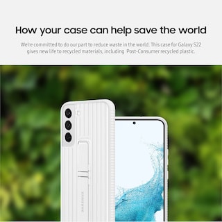 Foto 6 | Funda Protectora Blanca Para Samsung Electronics Galaxy S22 - Venta Internacional.