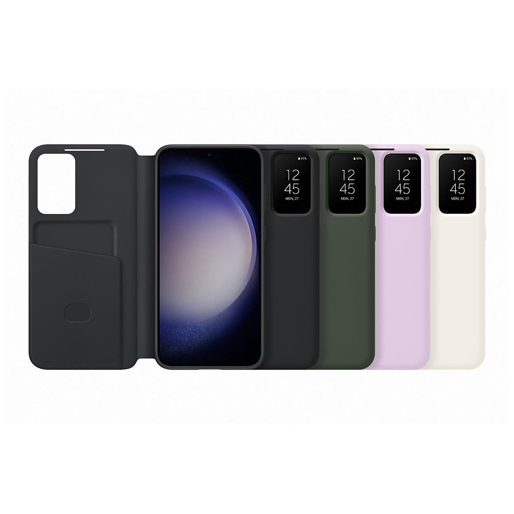 Foto 4 pulgar | Funda Smart View Wallet Para Samsung Galaxy S23+, Color Negro - Venta Internacional.