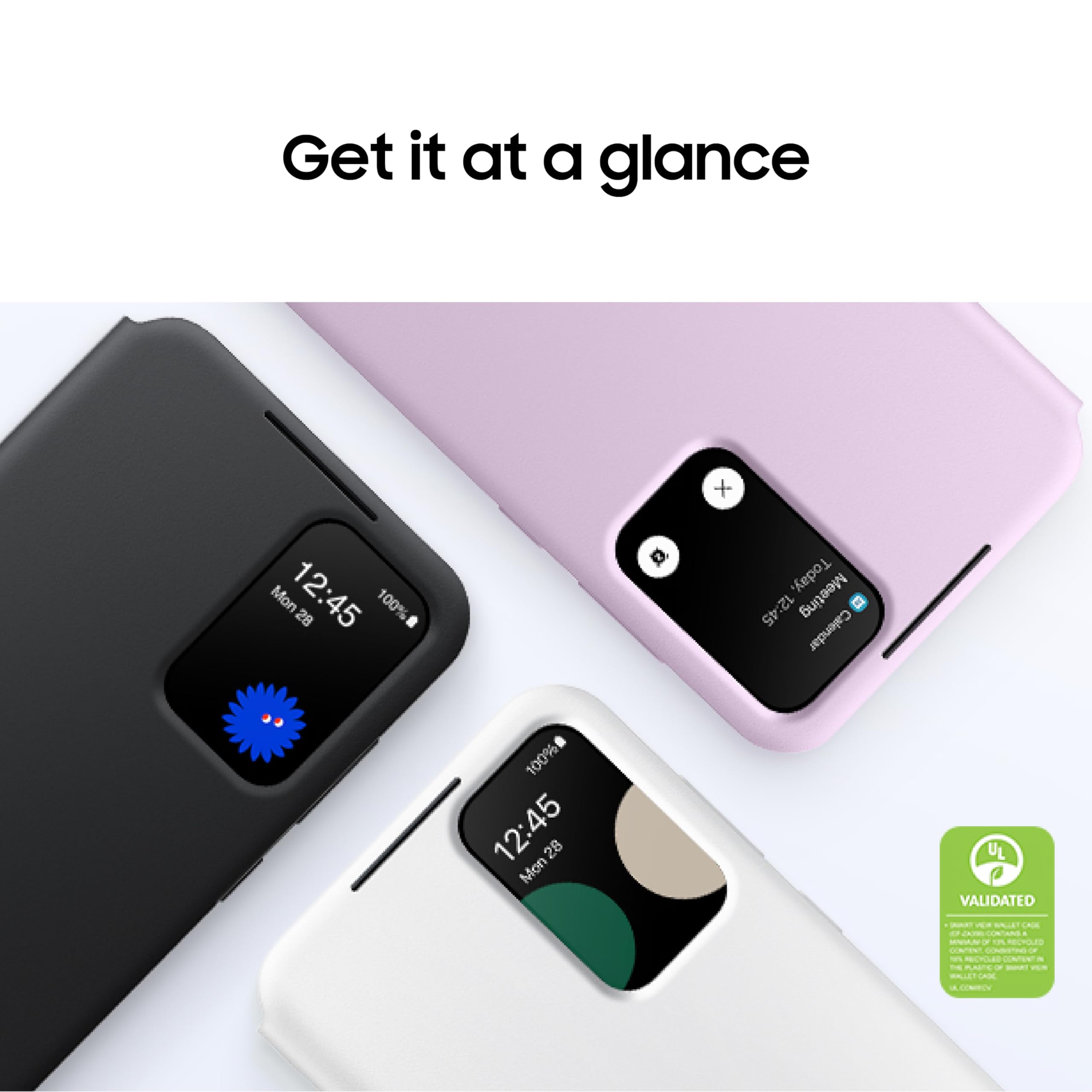Foto 7 pulgar | Funda Para Teléfono Samsung Galaxy A35 5g S-view Wallet Negra - Venta Internacional.