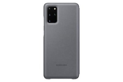 Foto 2 | Funda Para Teléfono Samsung Galaxy S20+ 5g Led View Cover, Gris - Venta Internacional.
