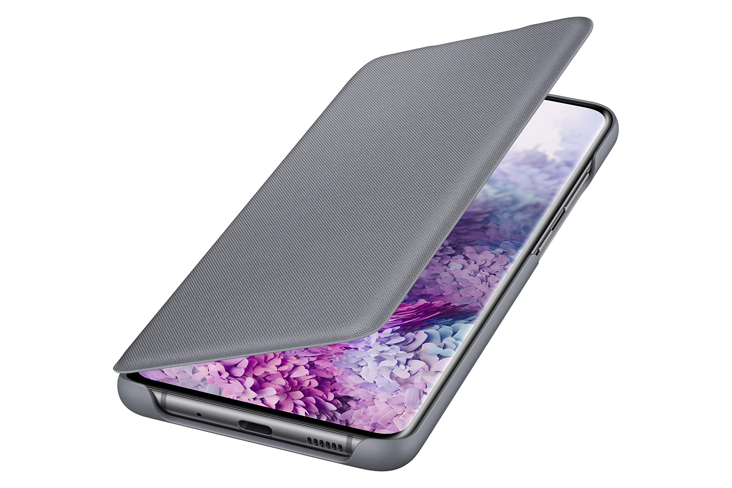 Foto 5 pulgar | Funda Para Teléfono Samsung Galaxy S20+ 5g Led View Cover, Gris - Venta Internacional.