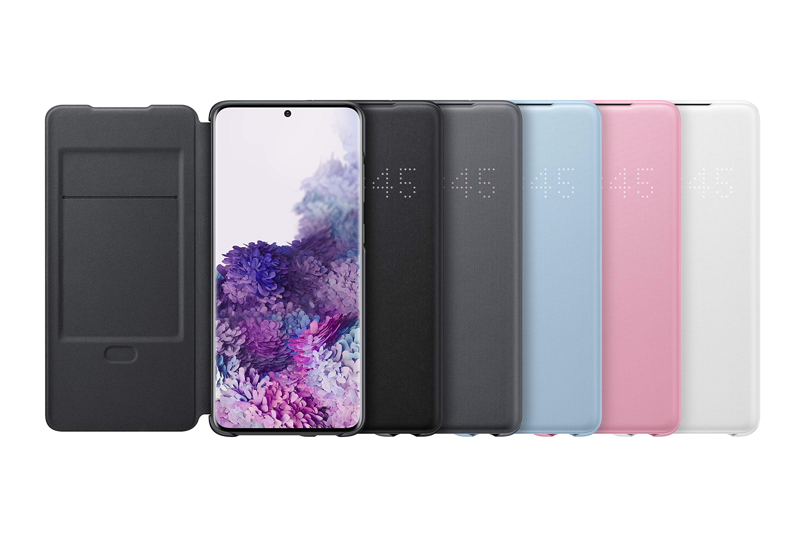 Foto 6 pulgar | Funda Para Teléfono Samsung Galaxy S20+ 5g Led View Cover, Gris - Venta Internacional.