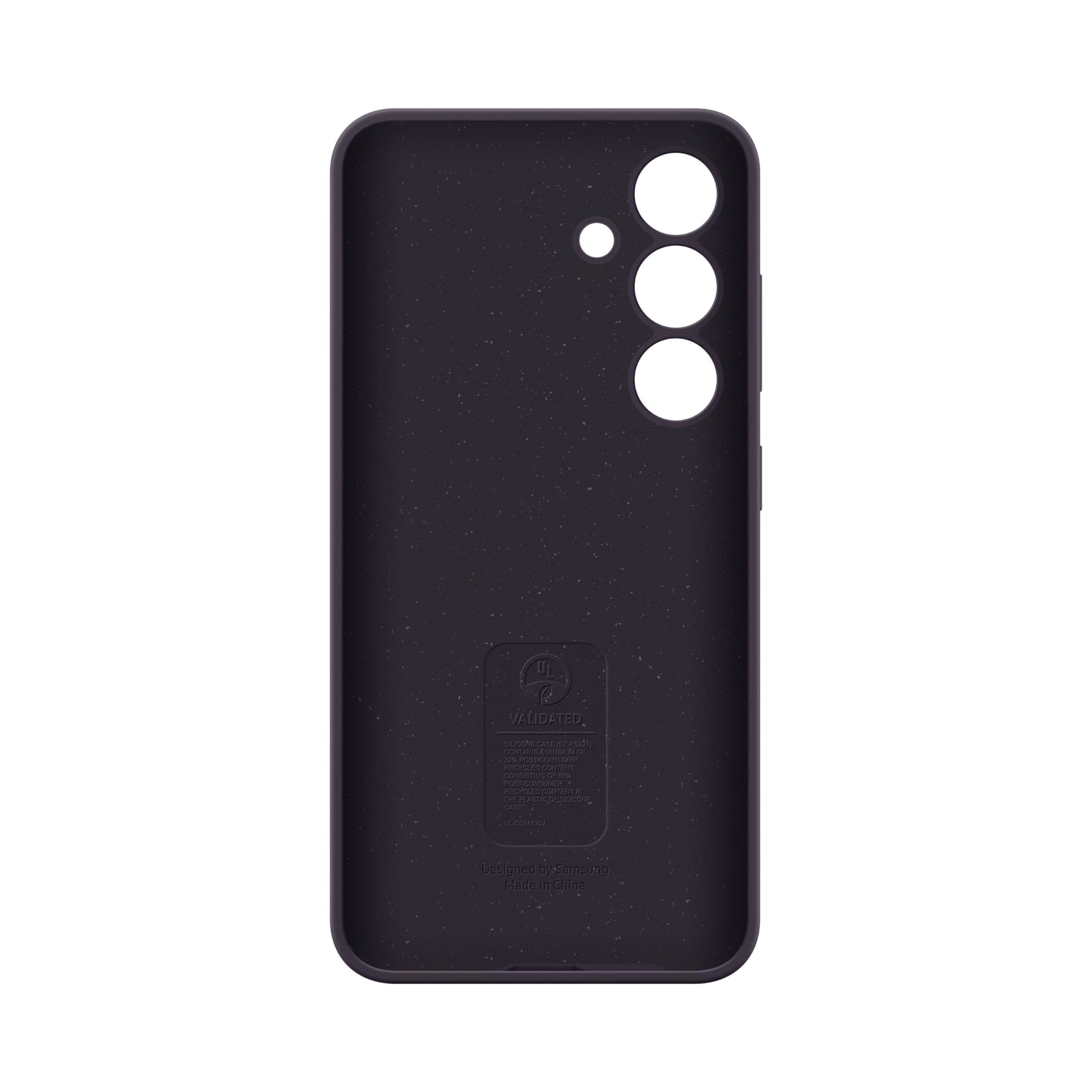 Foto 6 pulgar | Funda Para Teléfono Samsung Galaxy S24 Silicona Violeta Oscuro - Venta Internacional.