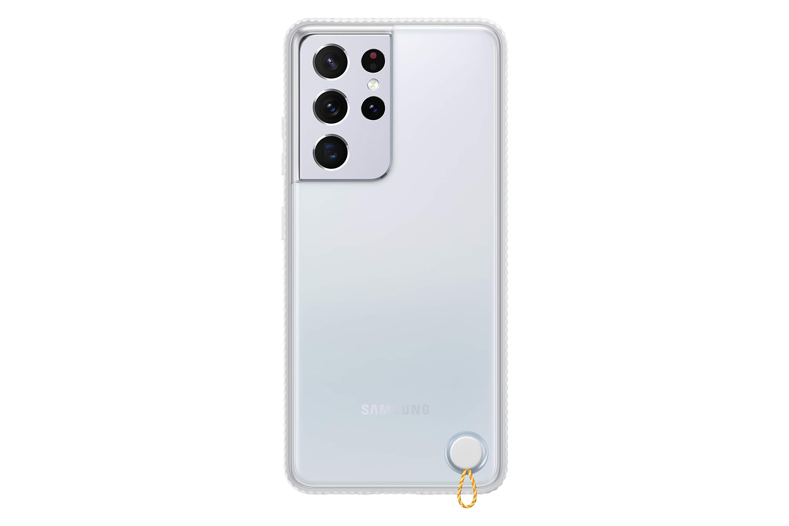 Funda Protectora Ultra Transparente Para Samsung Galaxy S21, Color Blanco - Venta Internacional.