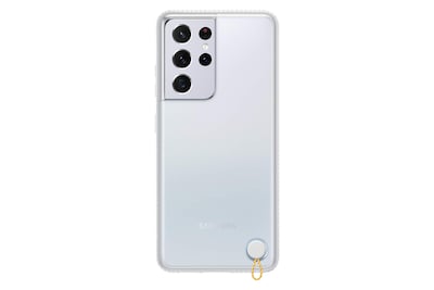 Foto 1 | Funda Protectora Ultra Transparente Para Samsung Galaxy S21, Color Blanco - Venta Internacional.