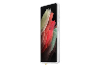 Foto 2 | Funda Protectora Ultra Transparente Para Samsung Galaxy S21, Color Blanco - Venta Internacional.