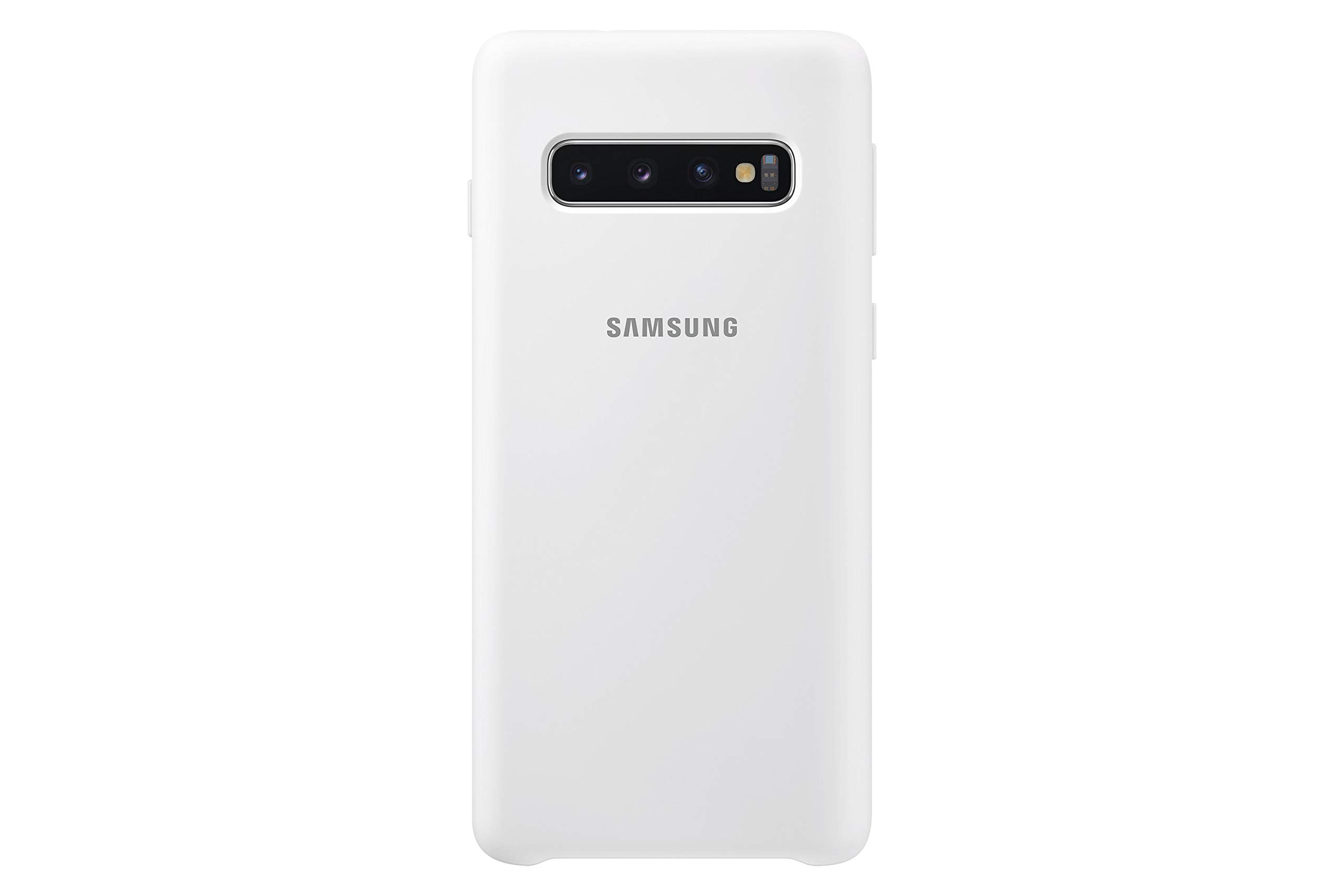 Funda Para Teléfono Samsung Galaxy S10 De Silicona Blanca - Venta Internacional.