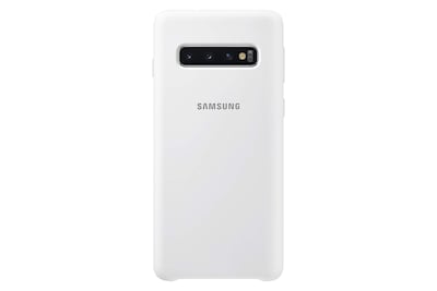Foto 1 | Funda Para Teléfono Samsung Galaxy S10 De Silicona Blanca - Venta Internacional.