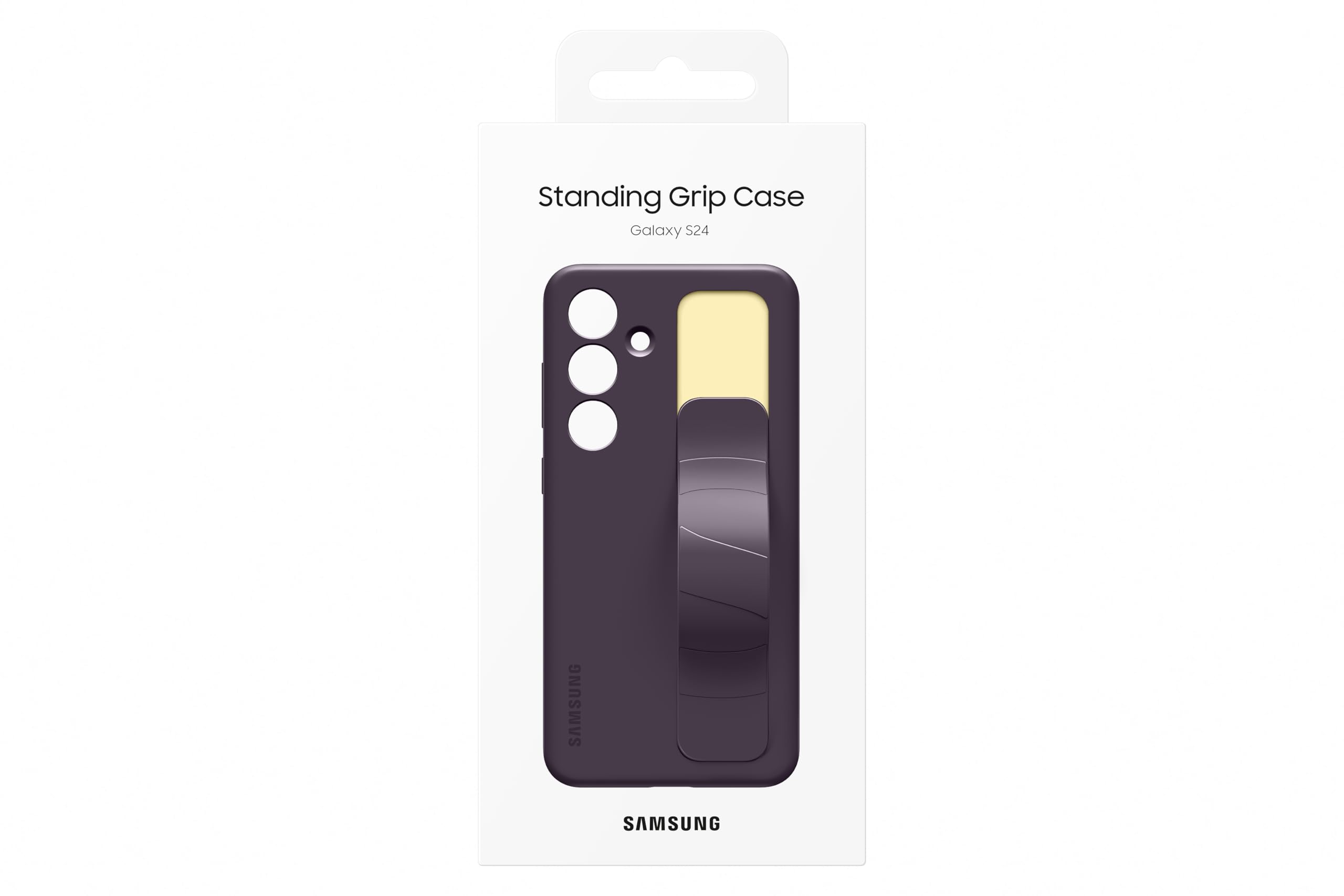 Foto 7 pulgar | Funda Samsung Galaxy Official S24 Standing Grip, Color Violeta Oscuro - Venta Internacional.