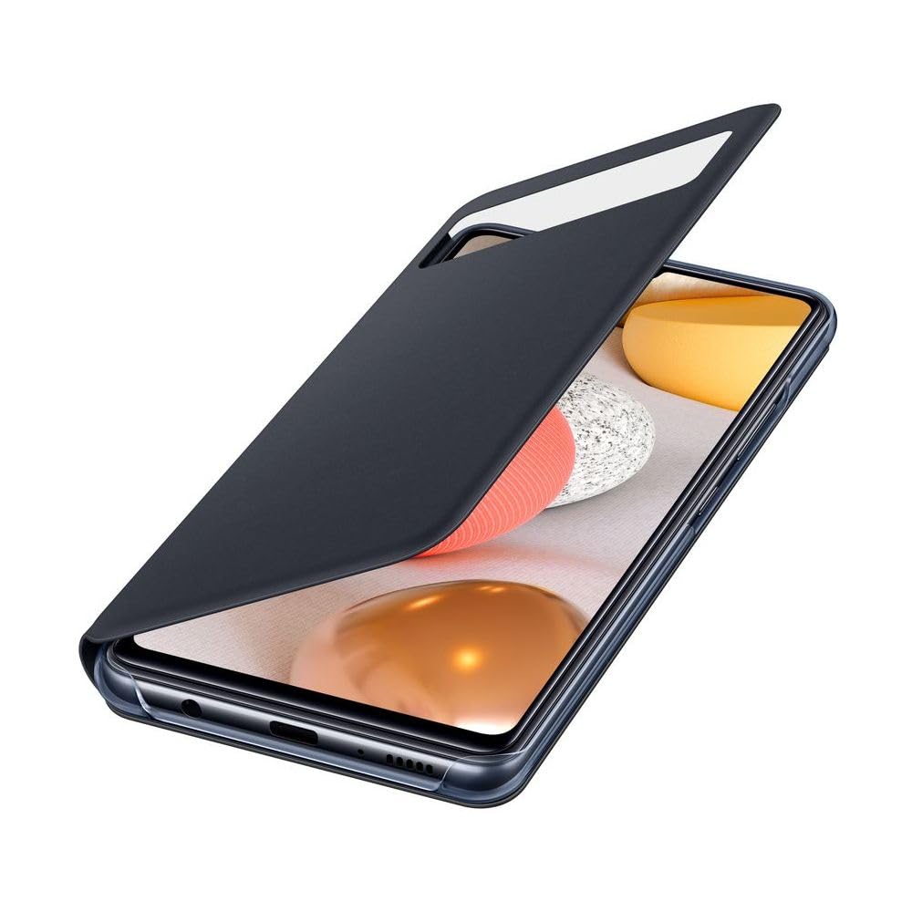 Foto 2 pulgar | Funda Para Teléfono Samsung Galaxy A42 5g S View Wallet, Color Negro - Venta Internacional.