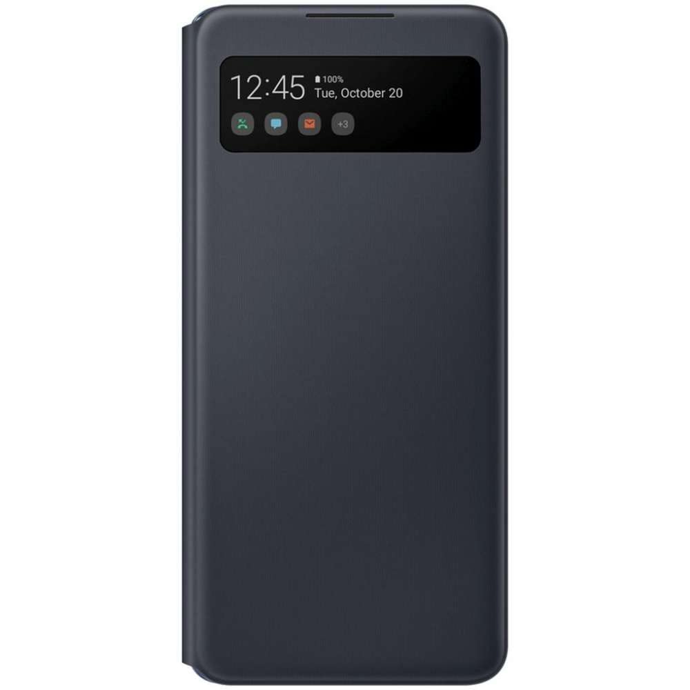 Foto 4 pulgar | Funda Para Teléfono Samsung Galaxy A42 5g S View Wallet, Color Negro - Venta Internacional.