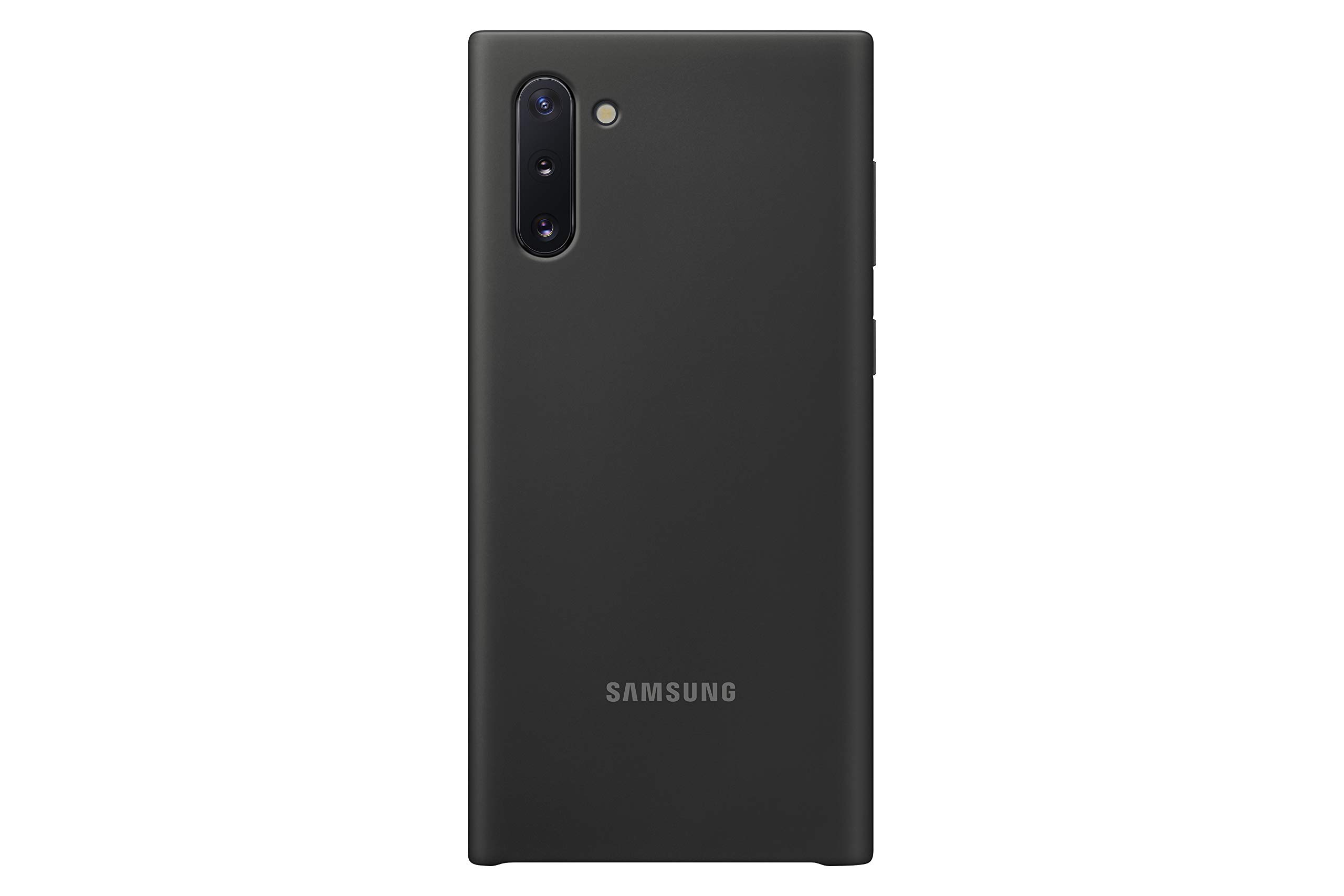 Foto 2 pulgar | Funda Protectora Trasera De Silicona Para Samsung Galaxy Note10, Color Negro - Venta Internacional.