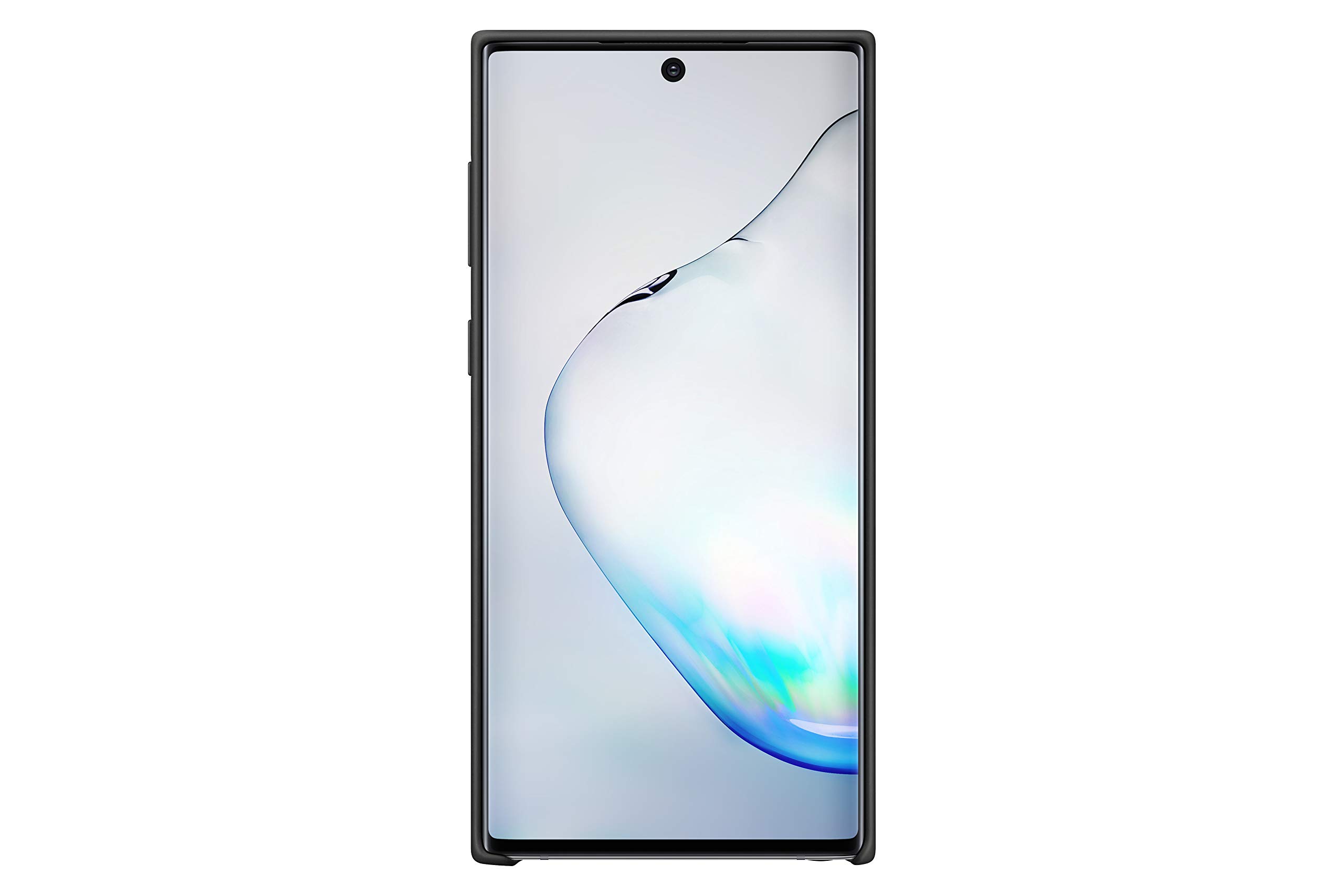Foto 4 pulgar | Funda Protectora Trasera De Silicona Para Samsung Galaxy Note10, Color Negro - Venta Internacional.
