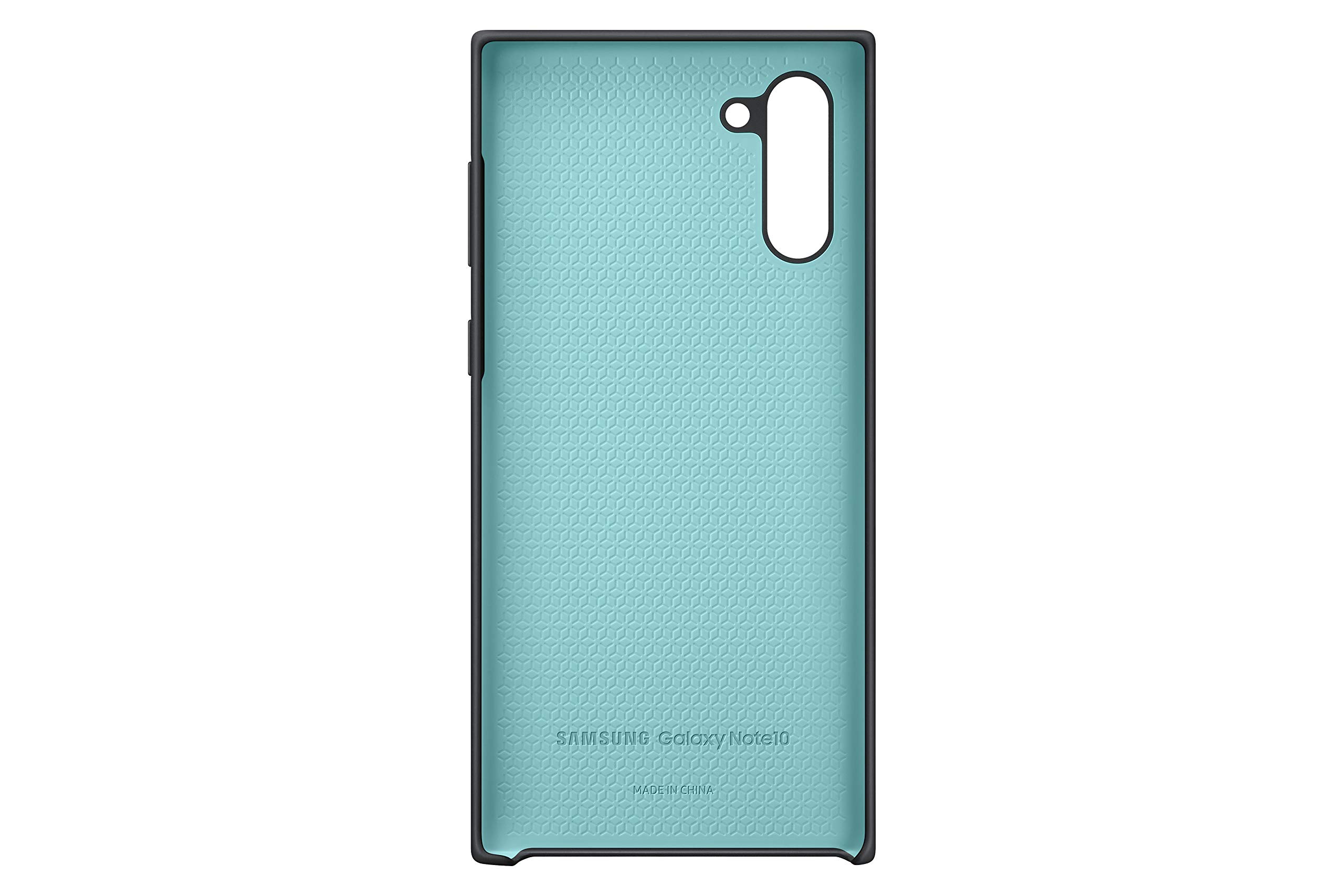 Foto 5 pulgar | Funda Protectora Trasera De Silicona Para Samsung Galaxy Note10, Color Negro - Venta Internacional.