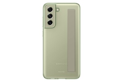 Foto 3 | Funda Para Teléfono Samsung Galaxy S21 Fe 5g Transparente Con 2 Correas, Color Oliva - Venta Internacional.