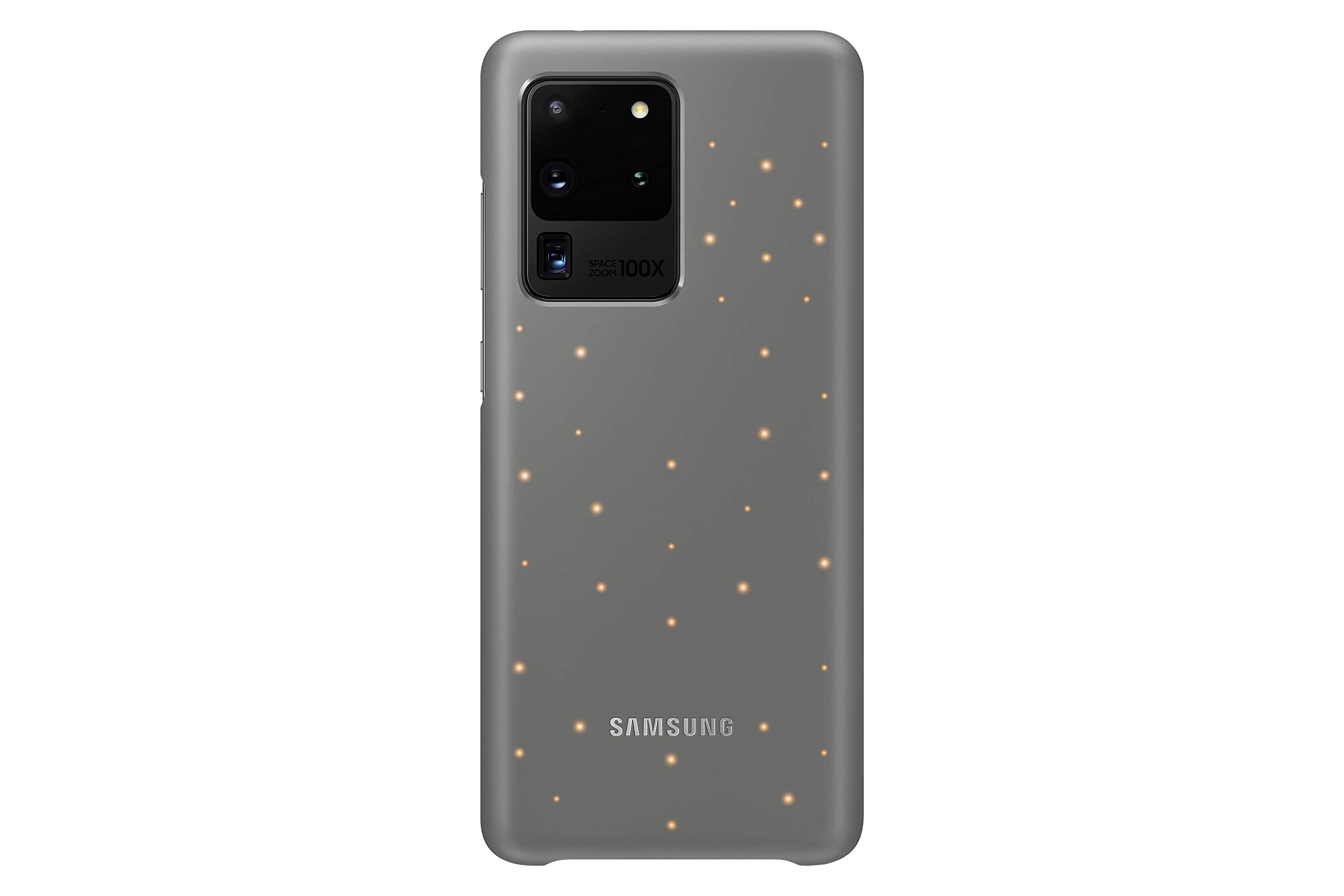 Foto 2 pulgar | Funda Para Samsung Galaxy S20, Ultra Protectora, De Nailon, Led Inteligente, Gris - Venta Internacional.