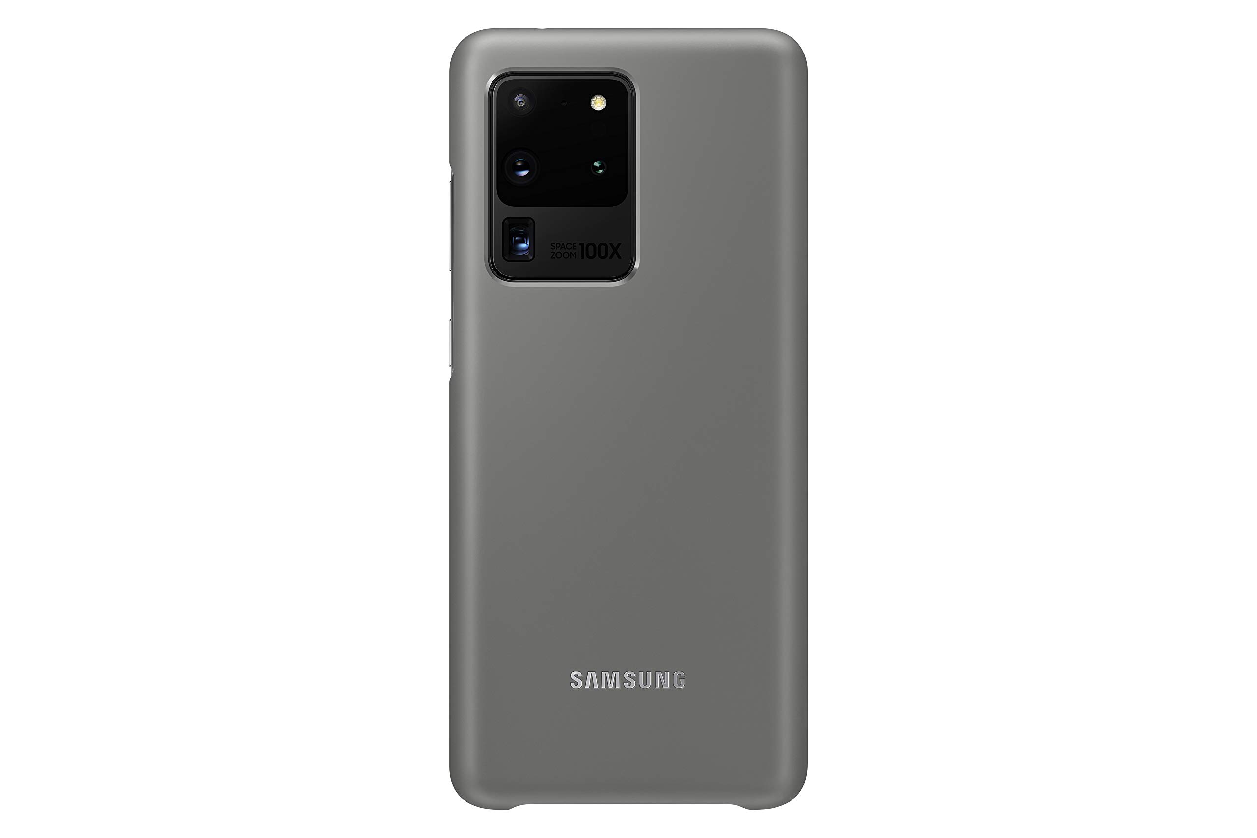 Foto 4 pulgar | Funda Para Samsung Galaxy S20, Ultra Protectora, De Nailon, Led Inteligente, Gris - Venta Internacional.