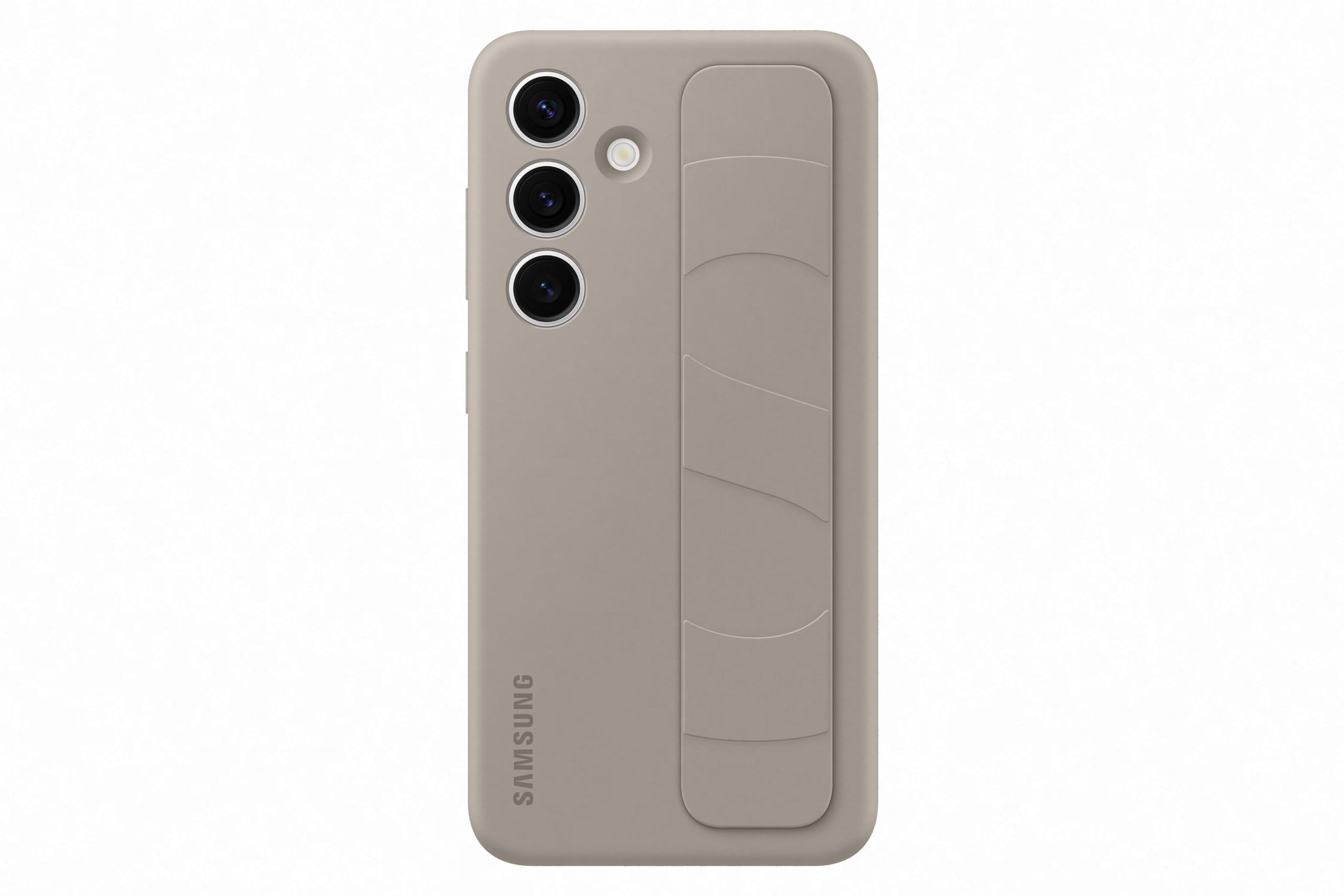 Funda Samsung Galaxy Official S24 Standing Grip, Color Marrón - Venta Internacional.