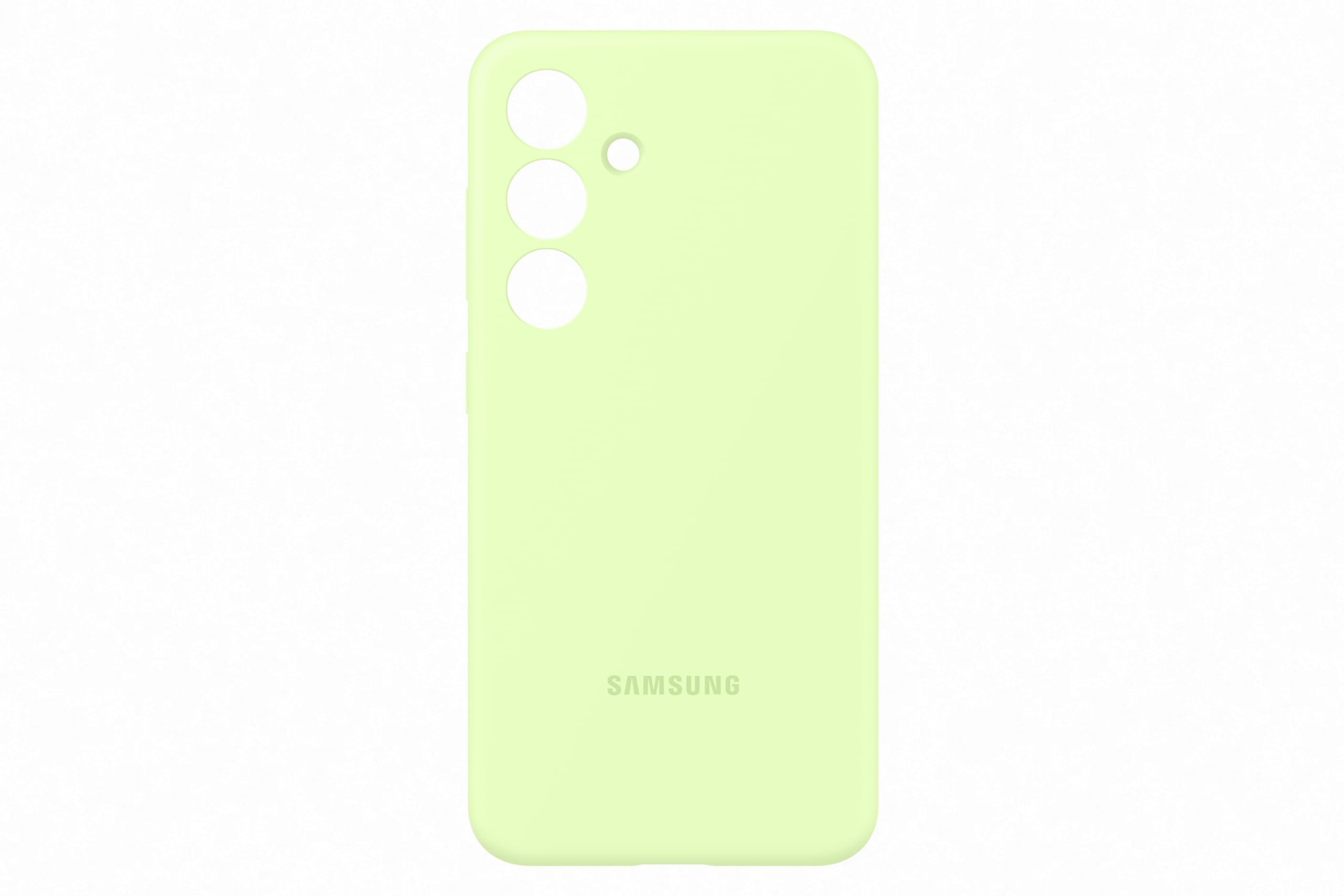 Foto 4 pulgar | Funda De Silicona Para Samsung Galaxy S24, Color Verde Lima - Venta Internacional.