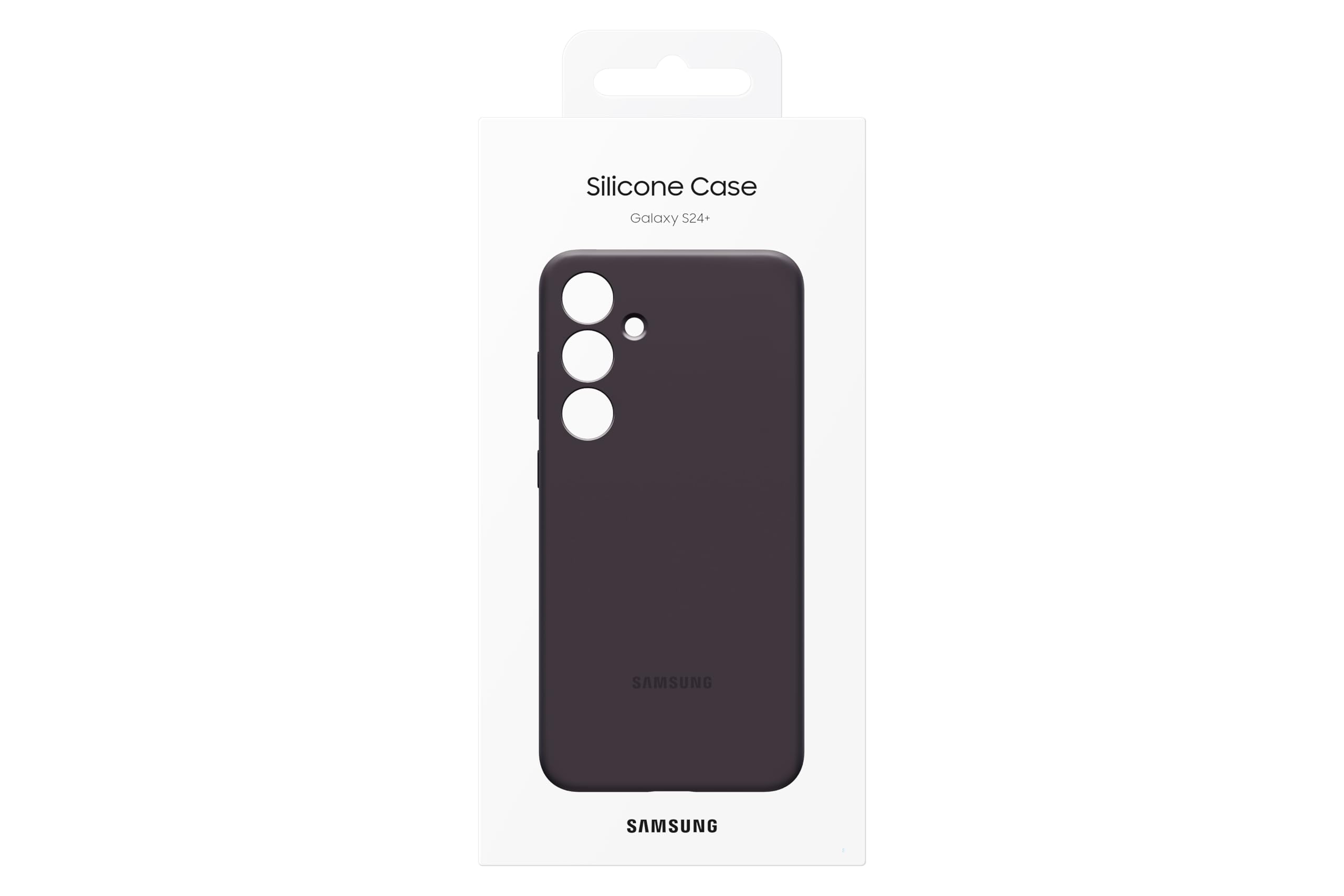 Foto 8 pulgar | Funda De Silicona Para Samsung Galaxy S24+ Plus, Color Violeta Oscuro - Venta Internacional.