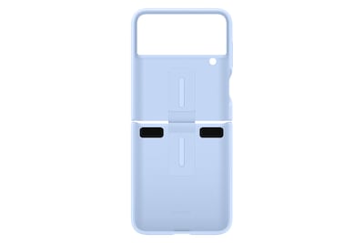 Foto 6 | Funda Para Teléfono Samsung Galaxy Z Flip4 De Silicona Con Anillo Azul - Venta Internacional.